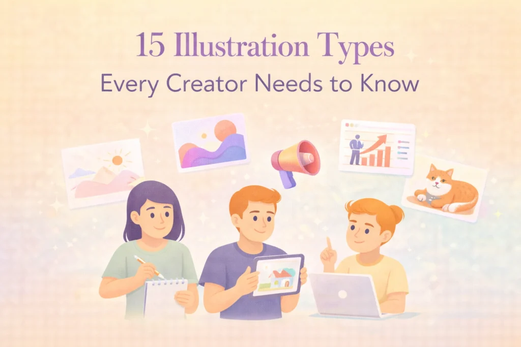 15 Illustration Types