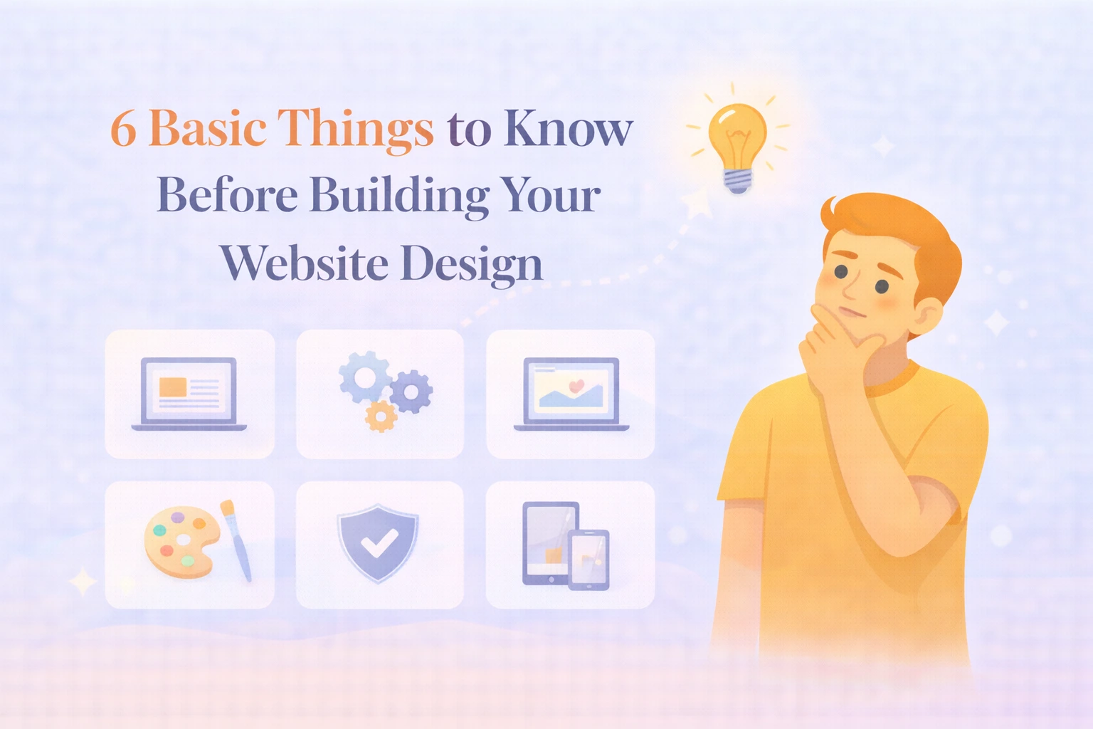 ^ basic things to know before building your website